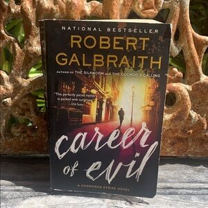 Career of Evil by Robert Galbraith (AKA JK Rowling) Paperback Book- Thriller!